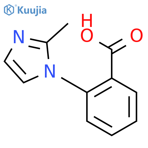 2-(2-Methyl-1H-imidazol-1-yl)benzoic acid structure