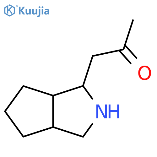 1-{octahydrocyclopentacpyrrol-1-yl}propan-2-one structure