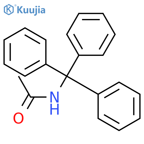 Acetamide,N-(triphenylmethyl)- structure