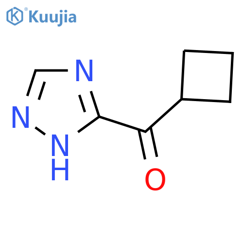 3-cyclobutanecarbonyl-4H-1,2,4-triazole structure
