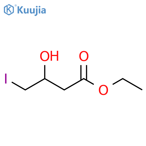 Ethyl 3-Hydroxy-4-iodobutanoate structure