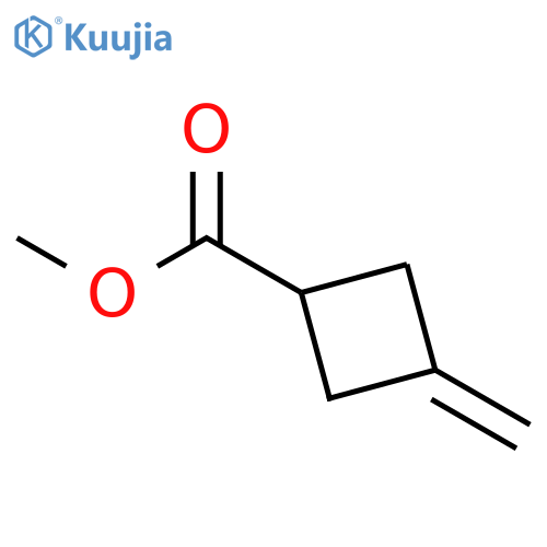 methyl 3-methylidenecyclobutane-1-carboxylate structure