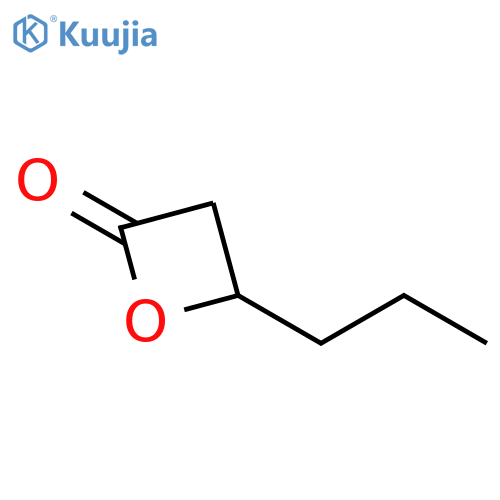 2-Oxetanone, 4-propyl- structure