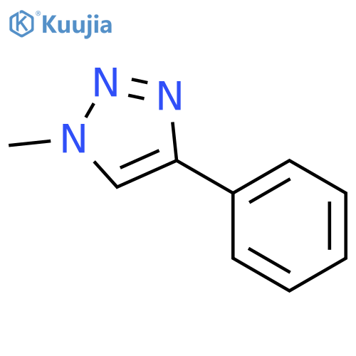 1-methyl-4-phenyl-1H-1,2,3-triazole structure