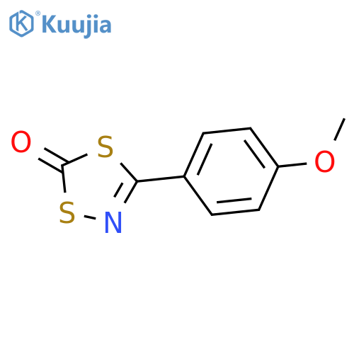 1,4,2-Dithiazol-5-one, 3-(4-methoxyphenyl)- structure