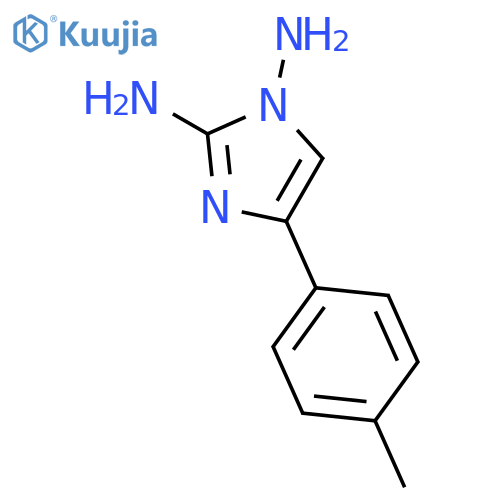 4-(4-methylphenyl)-1H-Imidazole-1,2-diamine structure