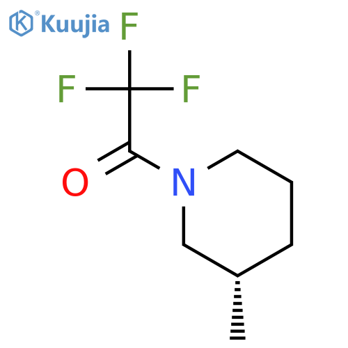 Piperidine,3-methyl-1-(trifluoroacetyl)-, (S)- (9CI) structure