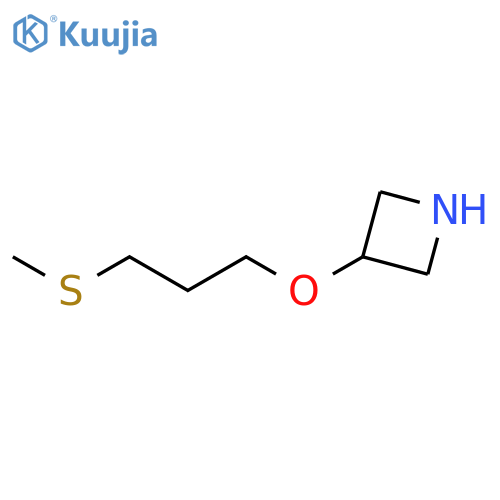 3-[3-(Methylsulfanyl)propoxy]azetidine structure