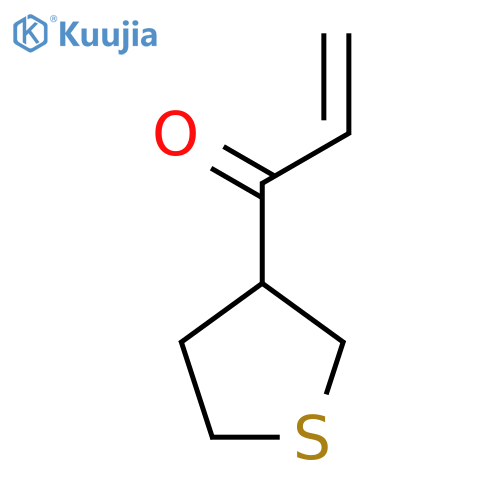 1-(thiolan-3-yl)prop-2-en-1-one structure