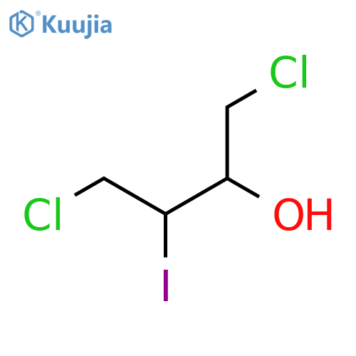 1,4-Dichloro-3-iodobutan-2-ol structure