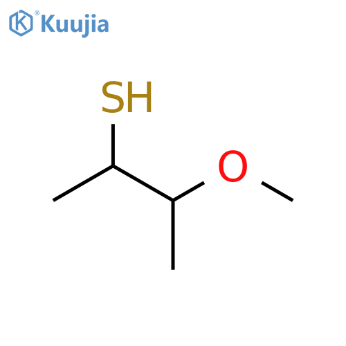 3-methoxybutane-2-thiol structure