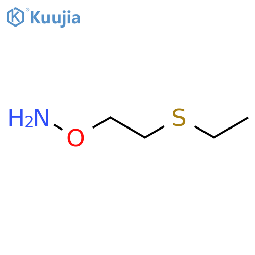 O-2-(ethylsulfanyl)ethylhydroxylamine structure