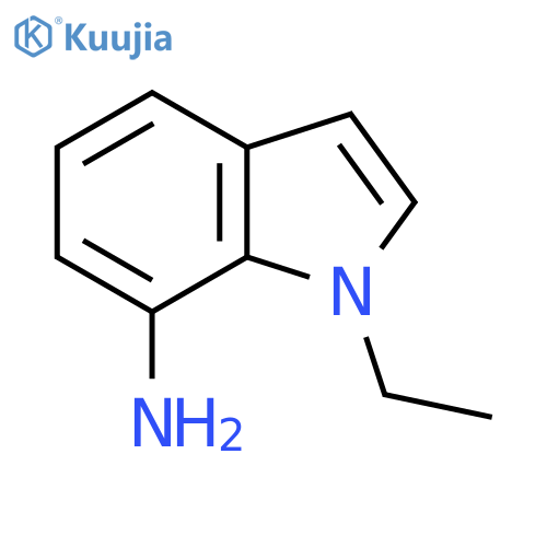 1-Ethyl-1H-indol-7-amine structure
