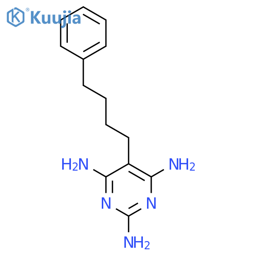 2,4,6-Pyrimidinetriamine,5-(4-phenylbutyl)- structure