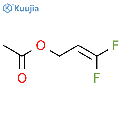 3,3-Difluoroallyl acetate structure