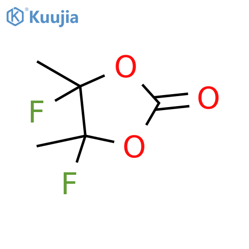 1,3-DIOXOLAN-2-ONE, 4,5-DIFLUORO-4,5-DIMETHYL- structure