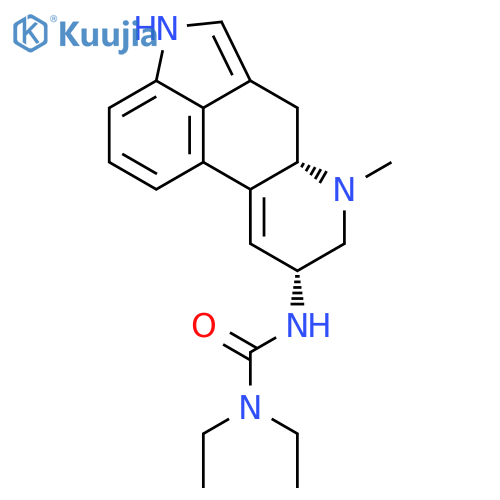 (-)-(5S,8R)-Lisuride structure