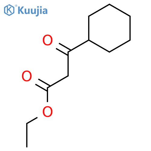 Ethyl 3-cyclohexyl-3-oxopropanoate structure