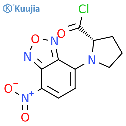 N-(7-Nitro-4-benzofurazanyl)-L-prolyl Chloride structure
