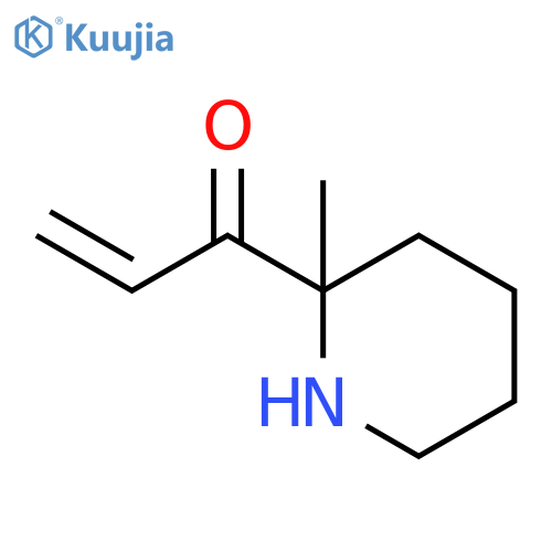2-Propen-1-one, 1-(2-methyl-2-piperidinyl)- structure