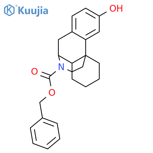 N-Benzyloxycarbonyl N-Desmethyl Dextrorphan structure