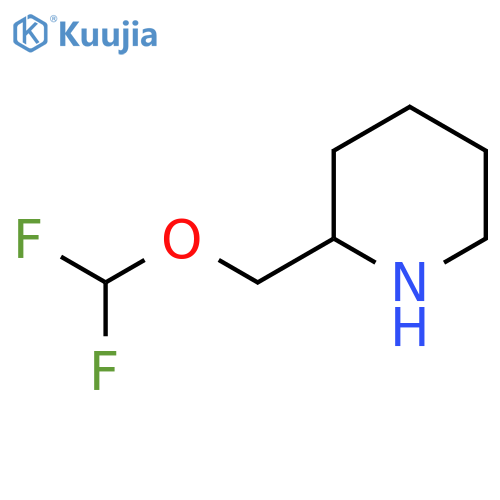2-Difluoromethoxymethyl-piperidine structure