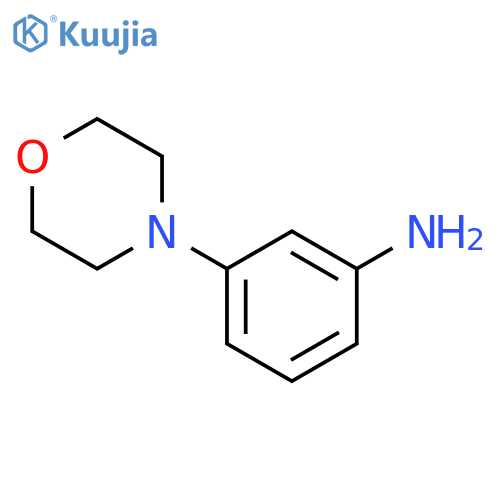 3-(morpholin-4-yl)aniline structure