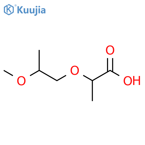 2-(2-Methoxypropoxy)propanoic acid structure