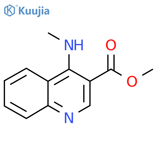 Methyl 4-(methylamino)quinoline-3-carboxylate structure