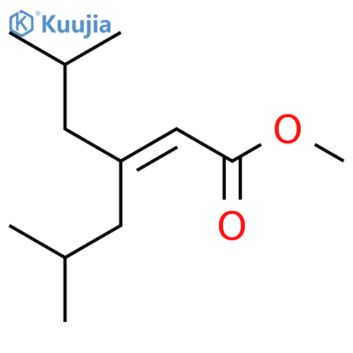 Methyl 5-methyl-3-(2-methylpropyl)hex-2-enoate structure