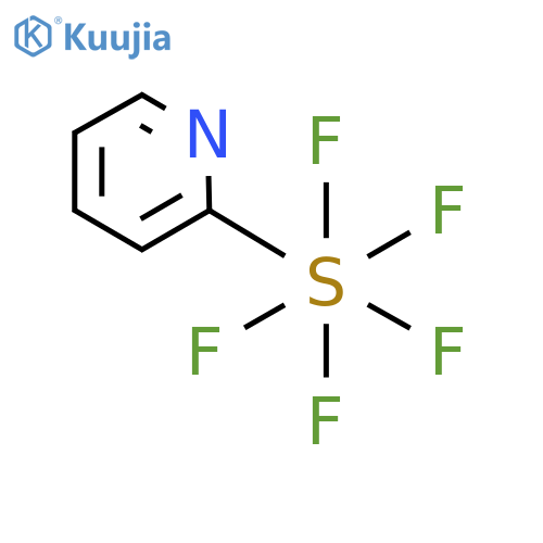 2-(pentafluoro--sulfanyl)pyridine structure