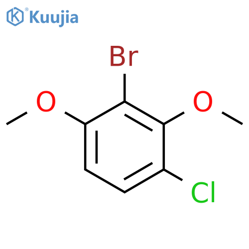 2-Bromo-4-chloro-1,3-dimethoxybenzene structure