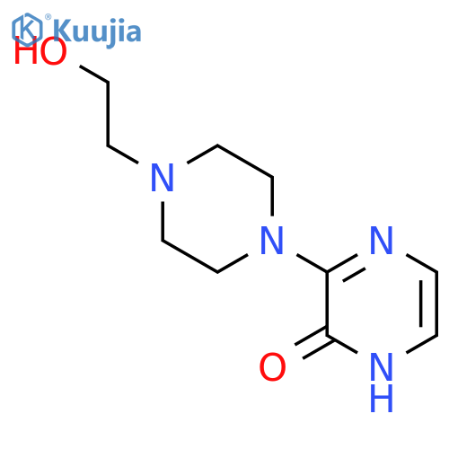 3-[4-(2-Hydroxyethyl)piperazin-1-yl]-1,2-dihydropyrazin-2-one structure