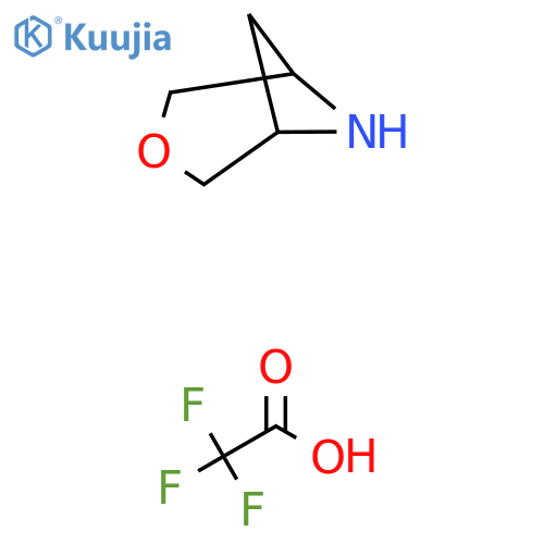 3-oxa-6-azabicyclo3.1.1heptane trifluoroacetate structure