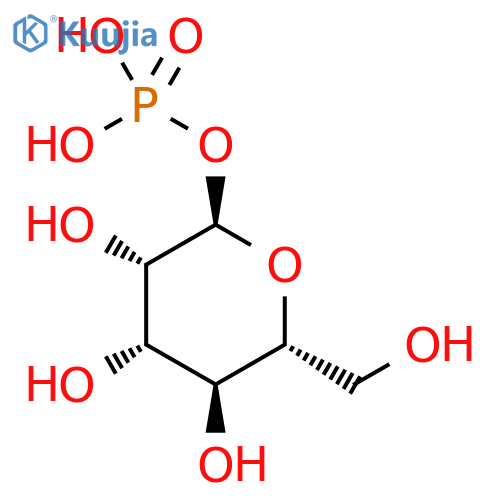 α-D-Mannose 1-Phosphate structure