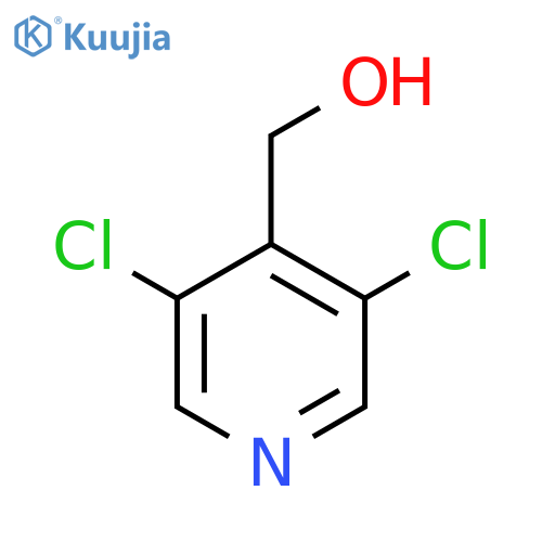 (3,5-dichloro-4-pyridyl)methanol structure