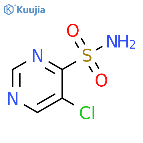 5-chloropyrimidine-4-sulfonamide structure