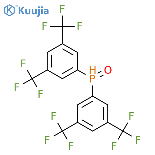 Phosphine oxide,bis[3,5-bis(trifluoromethyl)phenyl]- structure