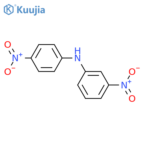 Benzenamine,3-nitro-N-(4-nitrophenyl)- structure