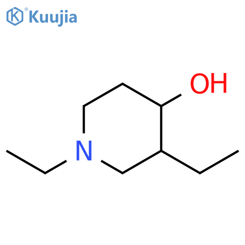 1,3-diethylpiperidin-4-ol structure