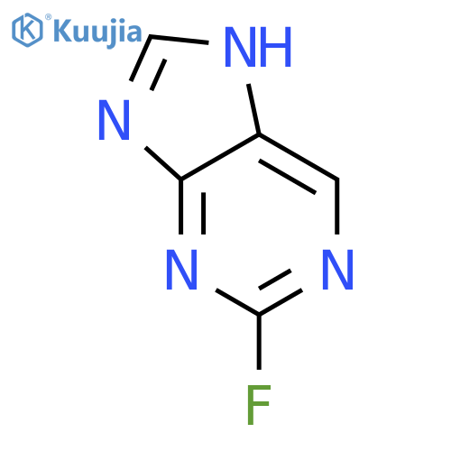 2-Fluoro-7H-purine structure