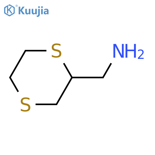1,4-dithian-2-ylmethanamine structure