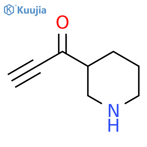 1-(Piperidin-3-yl)prop-2-yn-1-one structure
