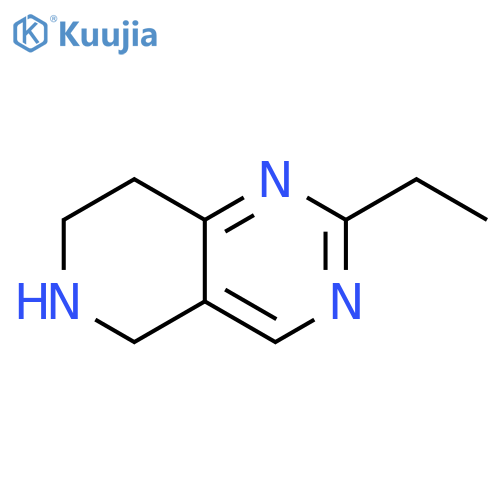 2-ethyl-5H,6H,7H,8H-pyrido4,3-dpyrimidine structure