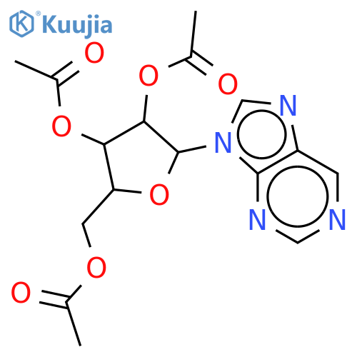 2’,3’,5’-Tri-O-acetylnebularine structure