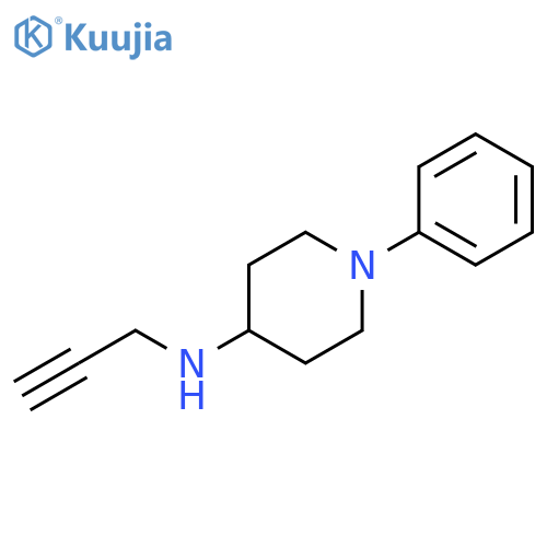 1-Phenyl-N-(prop-2-yn-1-yl)piperidin-4-amine structure