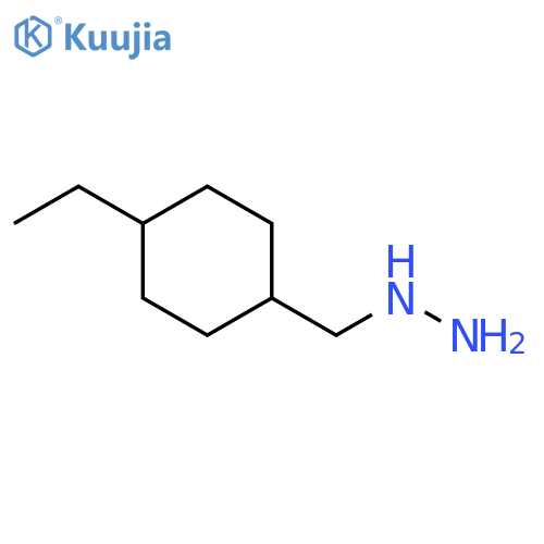 (4-ethylcyclohexyl)methylhydrazine structure