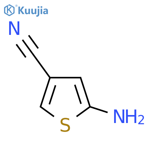 3-Thiophenecarbonitrile, 5-amino- structure