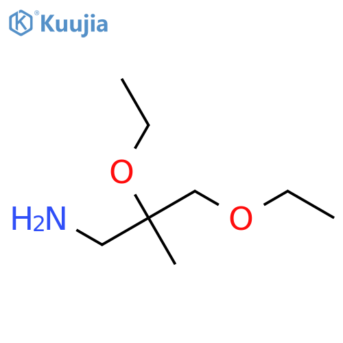 2,3-diethoxy-2-methylpropan-1-amine structure