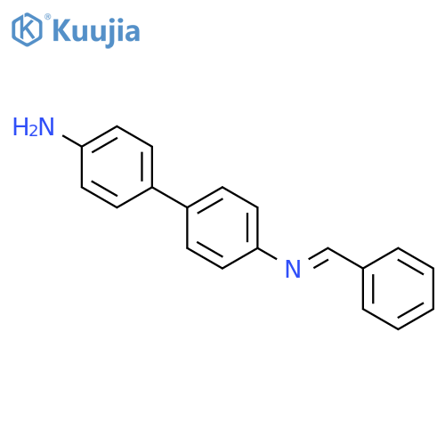 [1,1'-Biphenyl]-4,4'-diamine, N-(phenylmethylene)- structure